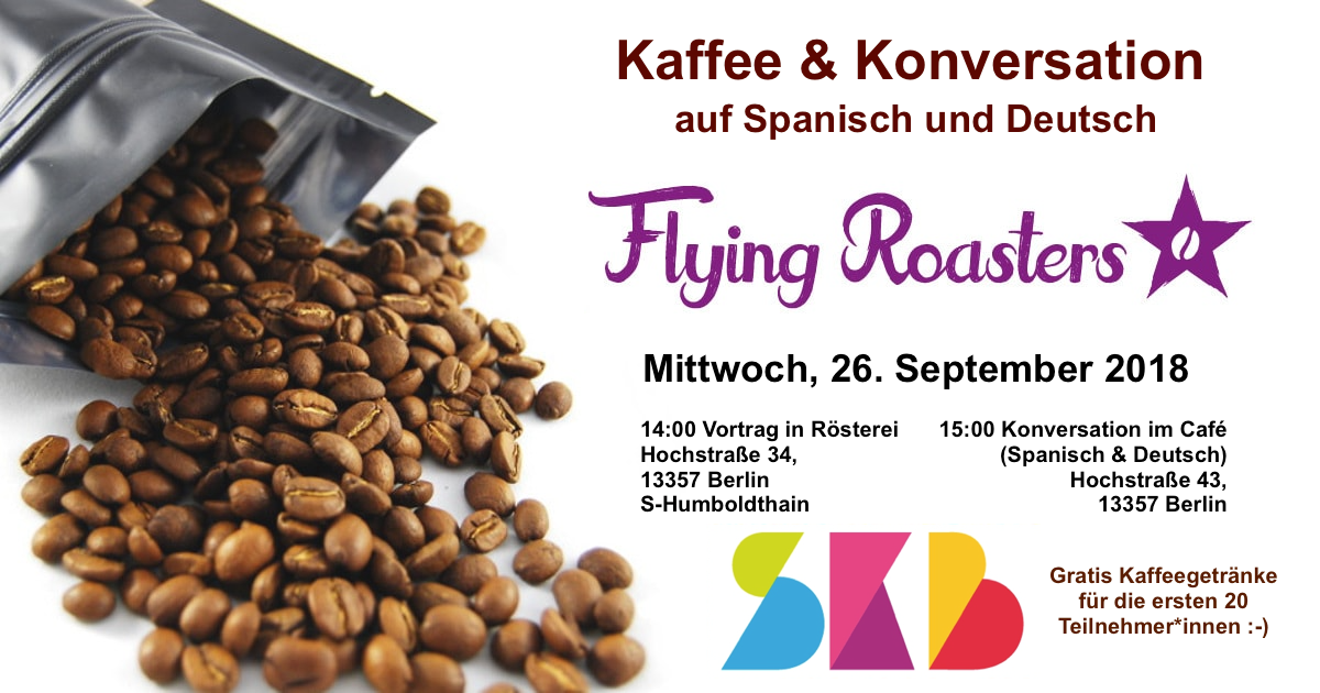 Kaffee & Konversation auf Spanisch und Deutsch