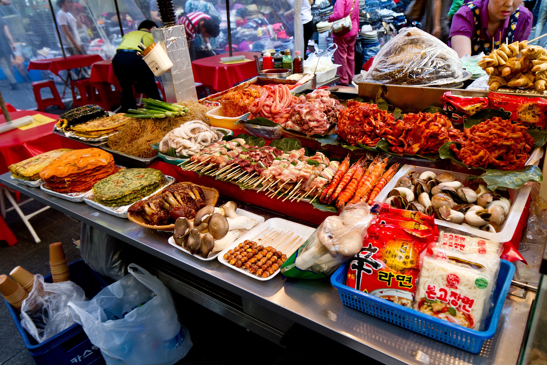 Free Korean Taster Course - Order Korean Alphabet & Korean Food