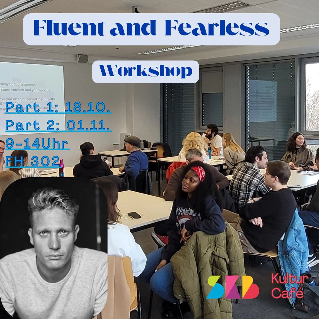 Workshop: „Fluent & Fearless“ – Ready to speak German with more Confidence?